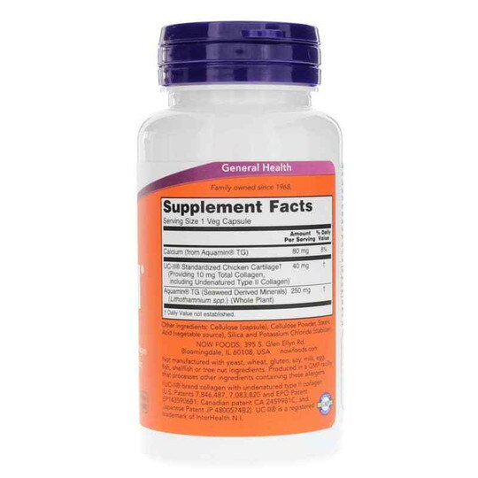 UC-II for Joint Health, NOW